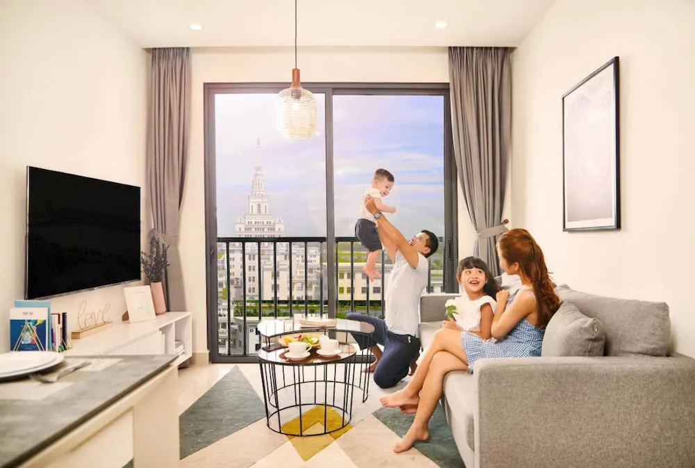 Không gian sống tại The Win City được tối ưu hóa cho sự thoải mái của mọi thành viên gia đình